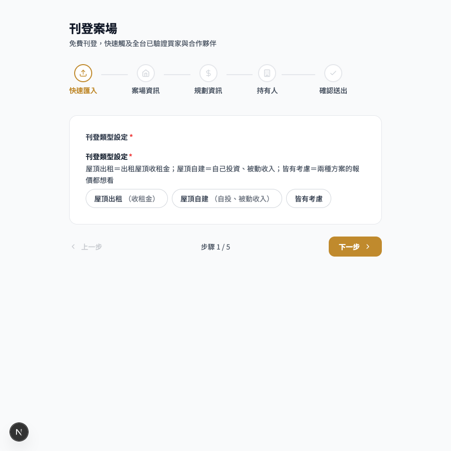 刊登屋頂 畫面